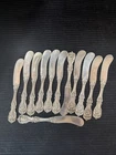 12 Reed & Barton Francis I Sterling Silver Butter Knife  379g Scrap Keep No Mono