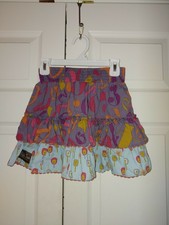 Girl Matilda Jane Character Counts Count on Me Tiered Ruffle Skirt Size 10