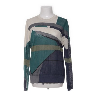 Adolfo Dominguez, Strickpullover, Größe: L, Blau/Grün/Grau/Beige/Mehrfarbig #dyz