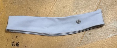 Lululemon Fly Away Tamer Headband O/S Gray Wide Athletic Yoga