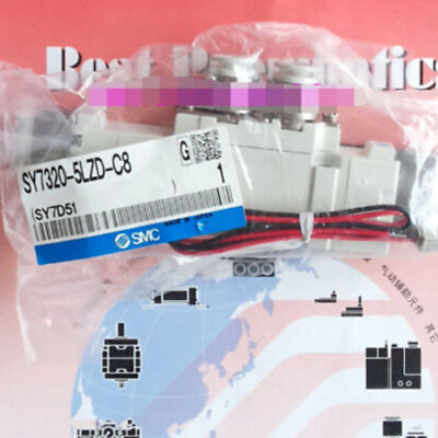 SMC SY7320-5LZD-C8 Solenoid Valve 1PC New Free Shipping SY73205LZDC8