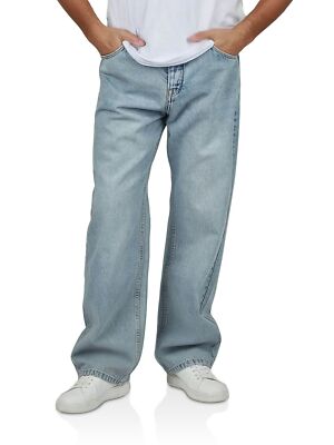 DENIMFY Jeans Herren Loose Fit DFMailo lässige Jeanshose Baumwolle Denim