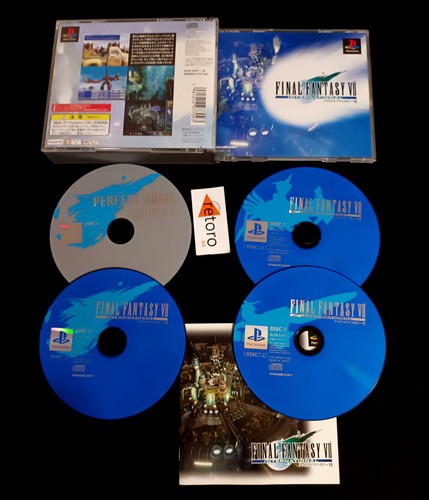 FINAL FANTASY VII 7 INTERNATIONAL Sony playstation PSX Play1 PS1 JAP SquareSoft
