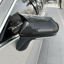 For Toyota Camry Le Se Xle Xse 2018-2020 Carbon Fiber Side Wing Mirror Cover Cap