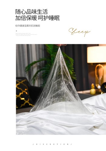 mulberry silk Handmade real silk winter warm comforter spring autumn blanket - Picture 17 of 28