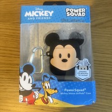 Official Disney PowerSquad Apple AirPods Case Mickey Mouse Generation 1 & 2 NEW