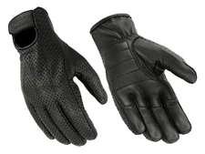Men's Deersoft Weatherlite Full Finger Unlined Driving Police Motorcycle Glove