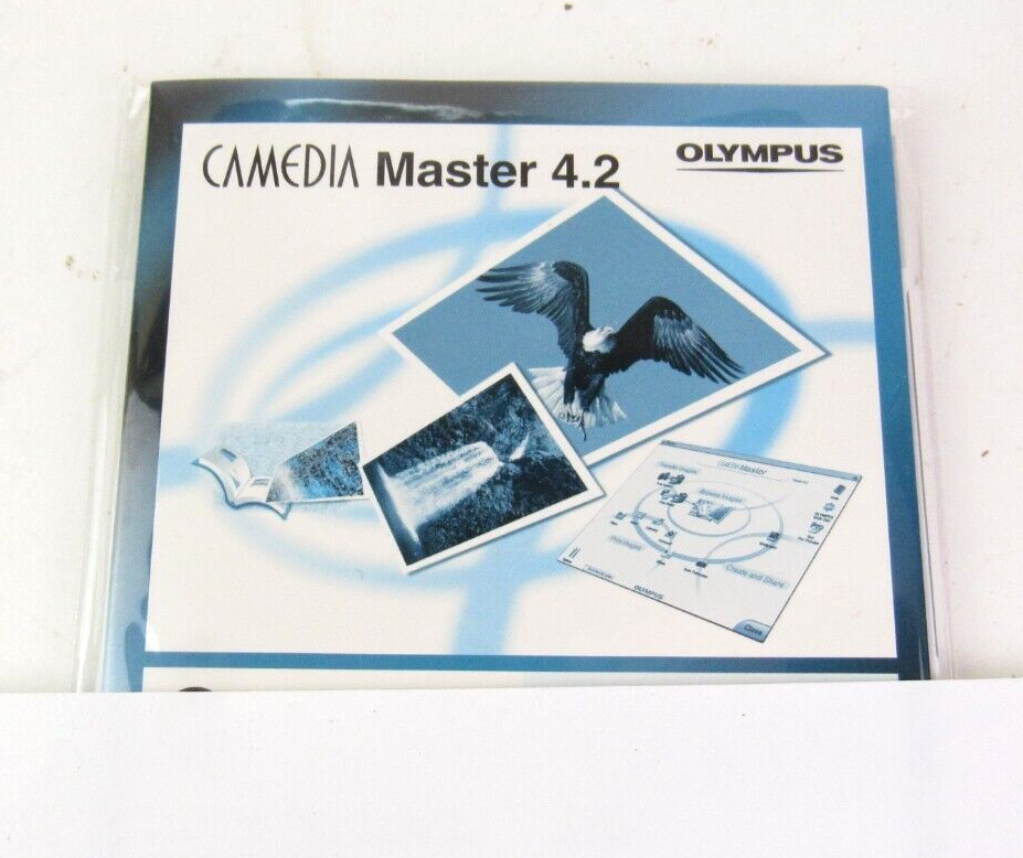 Olympus Camedia Master 4.2 Disc & Camera Manual D395/C160 eBay