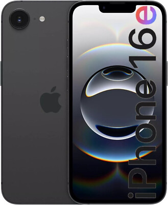 Apple iPhone 16e MD1Q4ZD/A 128GB Black Schwarz Ohne Simlock 5G NEU + OVP