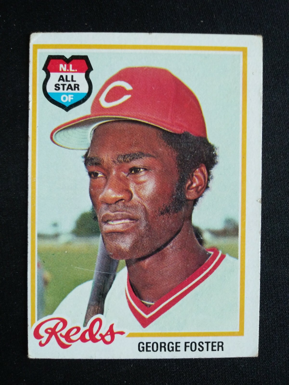 1978 Topps Baseball Card # 500 George Foster - Cincinnati Reds (VG 
