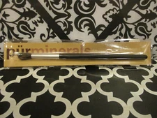 PUR MINERALS  ~ CREASE BRUSH SILVER & BLACK HANDLE ~ COMES IN BAG