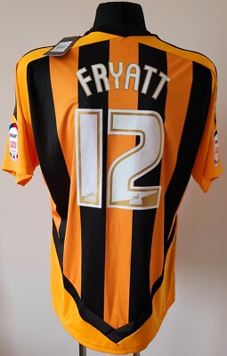 Hull City 2011 - 2012 Home football Adidas shirt #12 FRYATT size Extra Large 