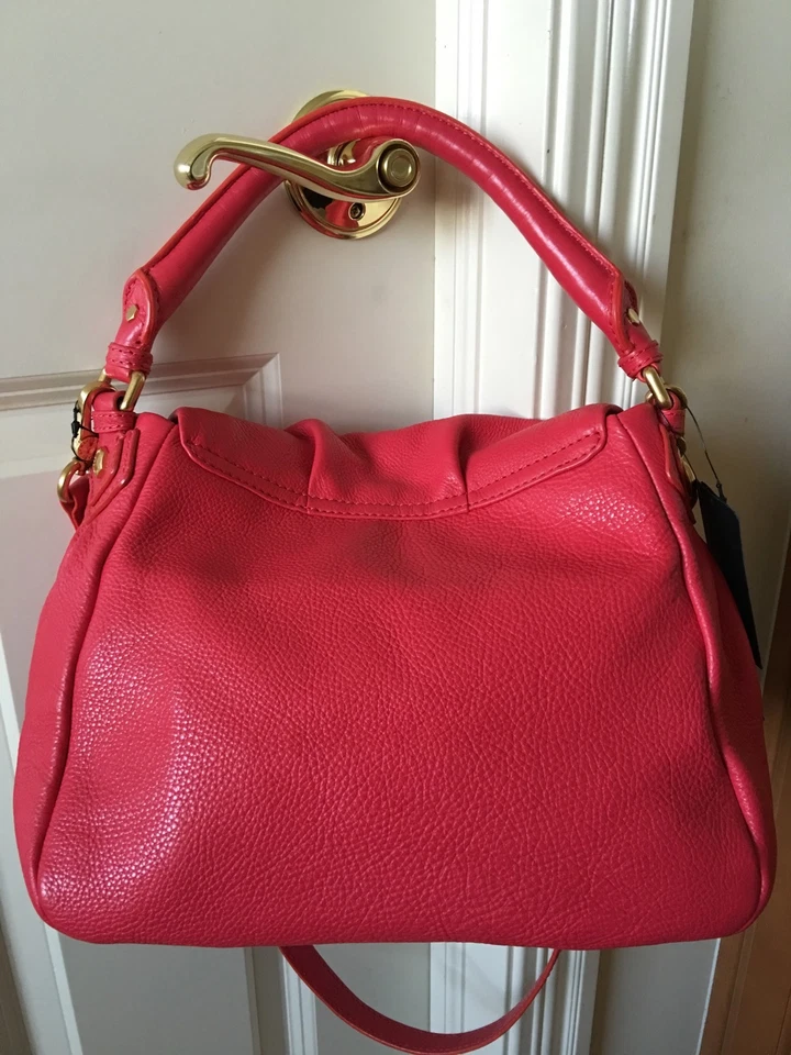 NUEVO CON ETIQUETAS 100% Auténtico Cuero Genuino Marc Jacobs Ukita, Langosta de Roca ¡¡AGOTADO!! RARO!! Foto 4 de 4