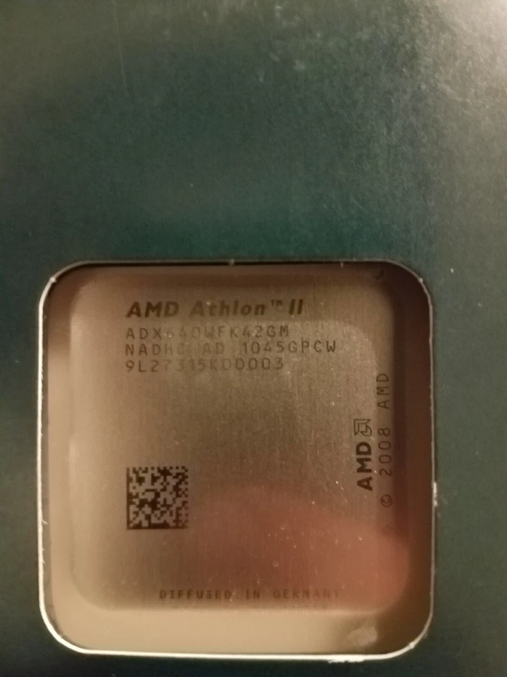 AMD Athlon II X4 640 4 Core 3GHz Socket AM2+/AM3 CPU ADX640WFK42GM ADX640WFGMBOX - Image 4 of 4