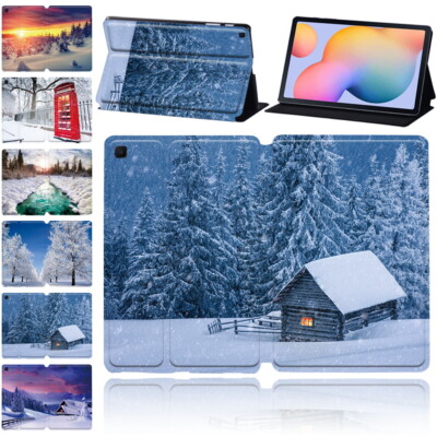 PU Leder Ständer Abdeckung Hülle für Samsung Galaxy TabA A6 A7/Tab S4 S6 S5e S7 S9 A9