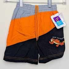 Vintage Disney Winnie the Pooh Swim Trunks Suit Tigger Y2K Size 4 DS NWT