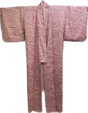 vintage japanese silk kimono robe