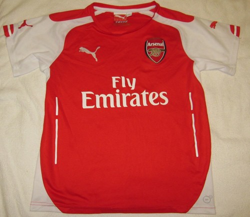 FLY EMIRATES Puma Arsenal Red Jersey SS 