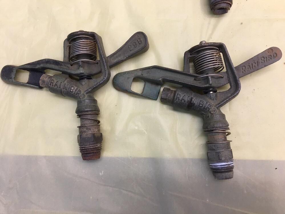 Vintage 4Rain Bird Brass Sprinkler Head 29B eBay