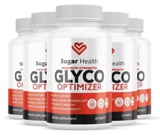  5 Pack Sugar Health Glyco Optimizer Supports Blood Pressure  Sugar Levels