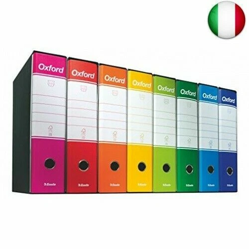 RACCOGLITORE ESSELTE OXFORD REGISTRATORE ARCHIVIO PROTOCOLLO 8CM