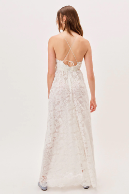 formal floral maxi dresses for women A Line Floral Tulle V-Neck Short Sleeve Formal Evening Dress