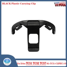 BLACK Plastic Carrying Clip for Zebra TC51 TC52 TC57 Scanner SG-TC51-CLIPHC1-01