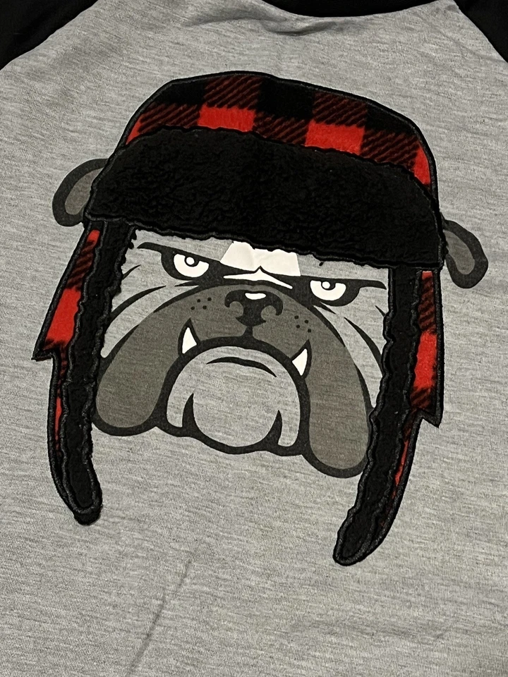 ✨ Мальчики размер средний (8/10), Sleepwear, клетку, длинным рукавом, Топ, огнестойкий✨ - Изображение 3 из 4