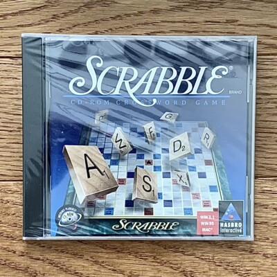 Scrabble - Crossword Game    CD-Rom in Sealed Original Case
