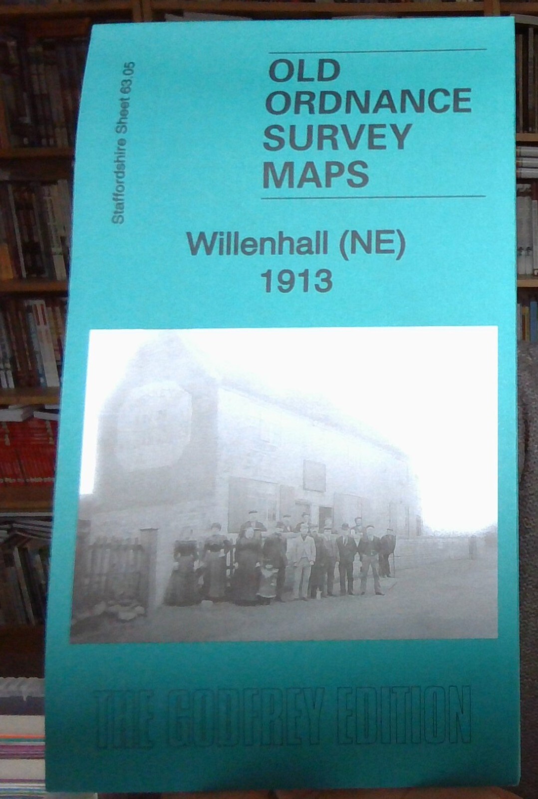 MAP OF Willenhall (NE) 1913: Staffordshire Sheet 63.05b by Malcolm Nixon NEW