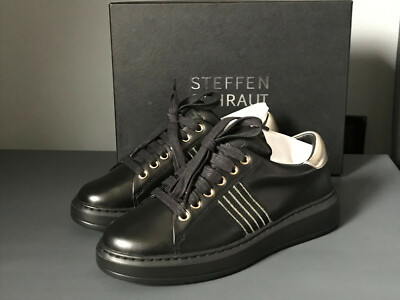Steffen Schraut Sneaker Neu OVP Schwarz NP 279€ UK