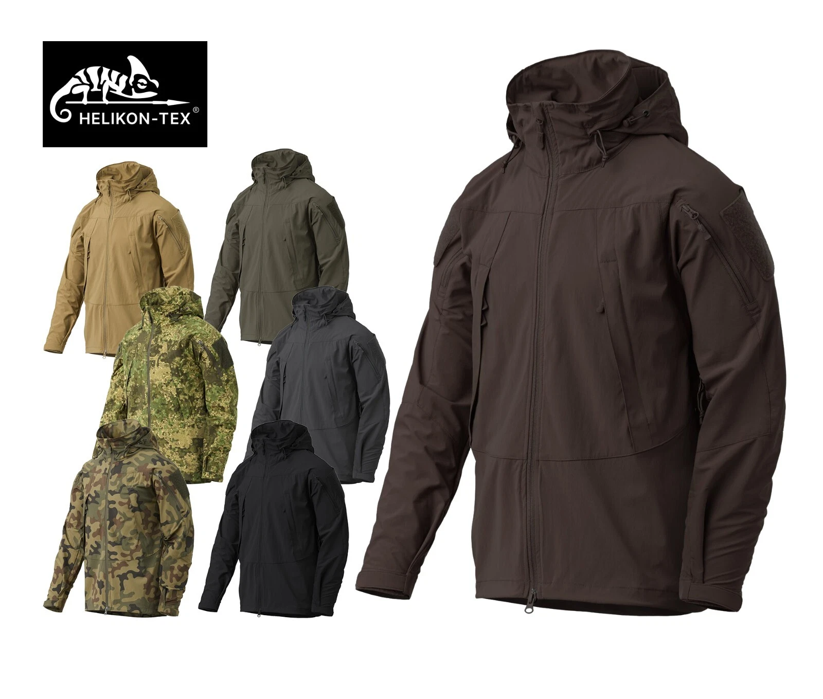 Helikon-Tex TROOPER mk2 Softshell Jacket Army Combat Outdoor Survival Tactical