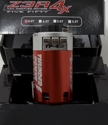 Thunder Power Z3R 4.0T Modified 550 Sensored Brushless Motor. New In Box - Picture 3 of 11