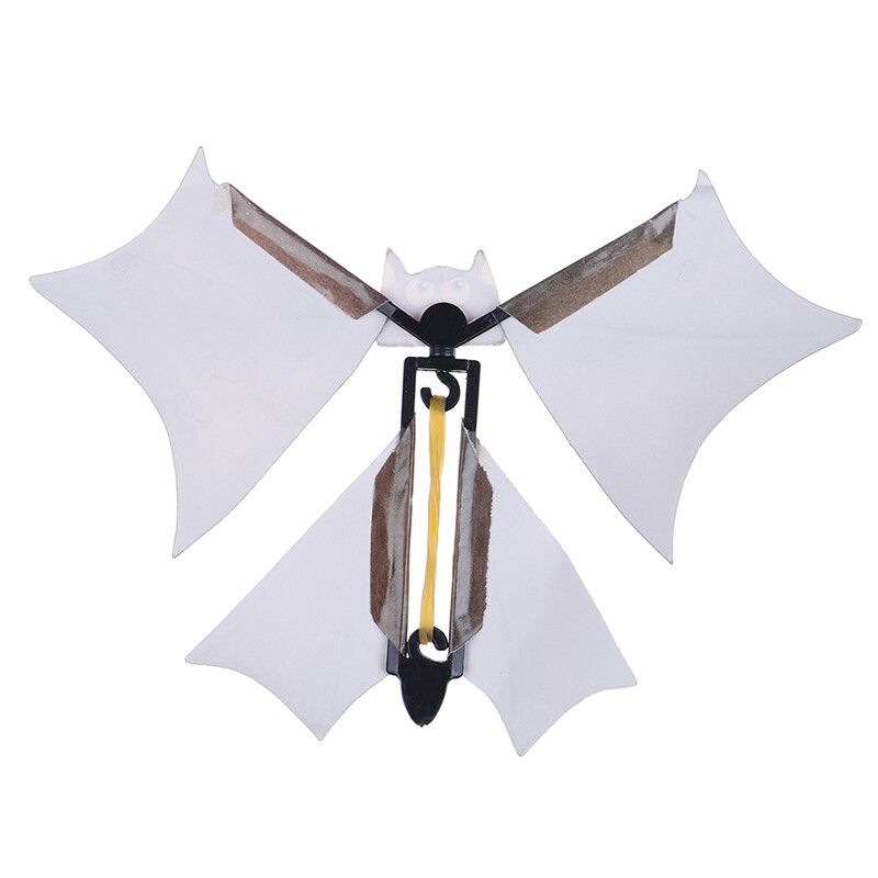 Magic flying bat prank flying paper bats funny halloween card gift.xh