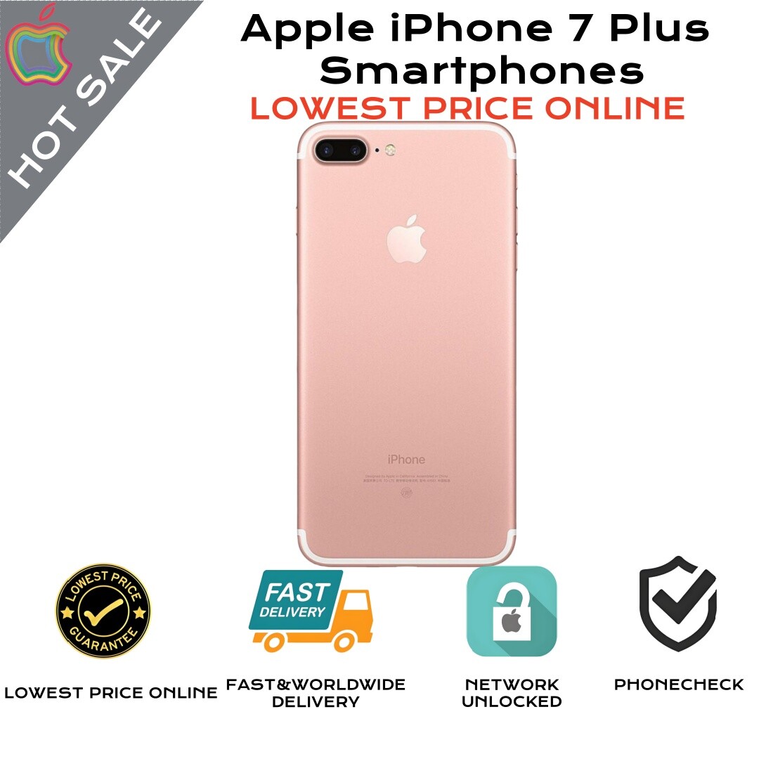 【Spot Sale】Apple iPhone 7 Plus-128GB-Random Colors Unlocked -Very Good @^sq