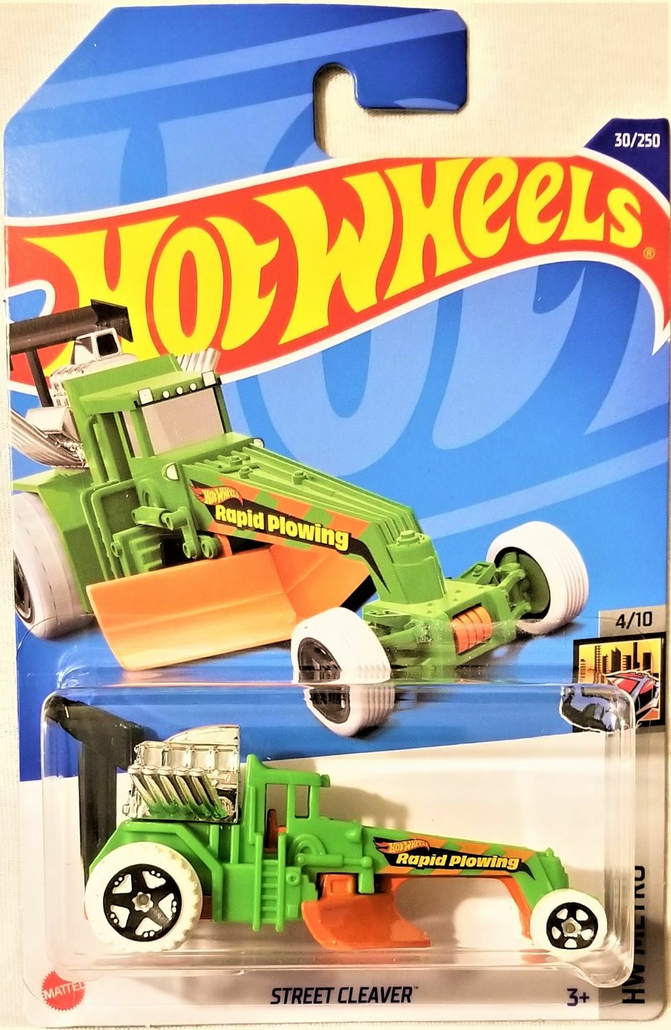 Hot Wheels - 2022 HW Metro 4/10 Street Cleaver 30/250 (BBHCV02)