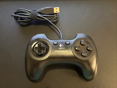 Logitech Precision Controller ( Model G-UG15 ) USB Wired Gamepad Black