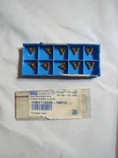Qty.10 Big Kaiser TCMT110204 TNP12 Carbide Inserts (B4)