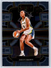 2024 Panini Select WNBA Jaelyn Brown #4 RC Dallas Wings