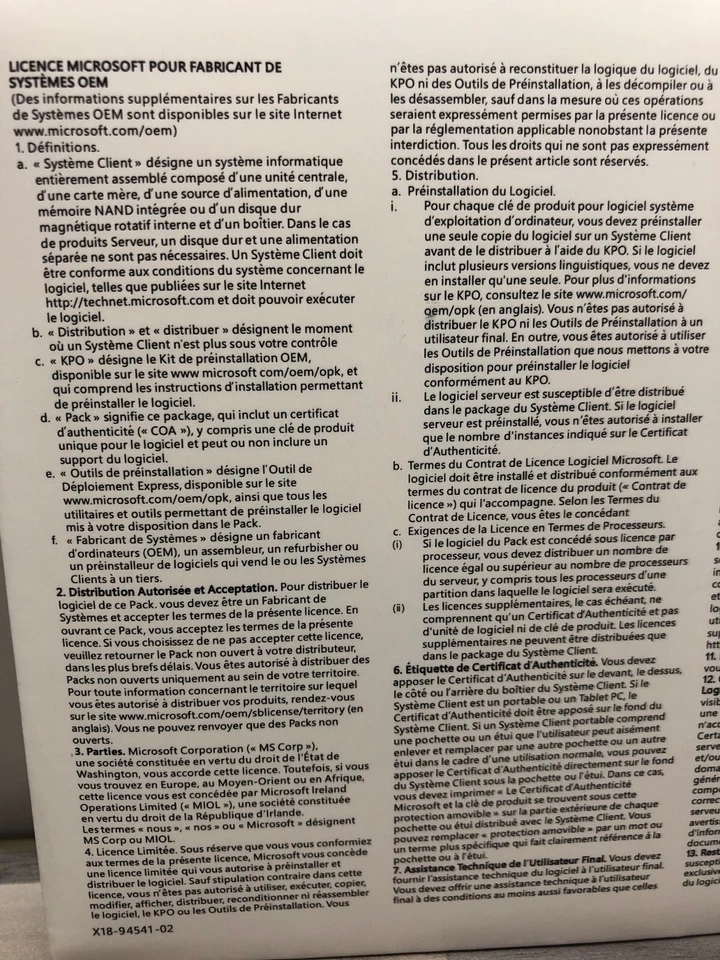 Windows 11 Home Famille DSP OEI licence (pro et particulier) DVD KW9-00636 - Photo 4/4