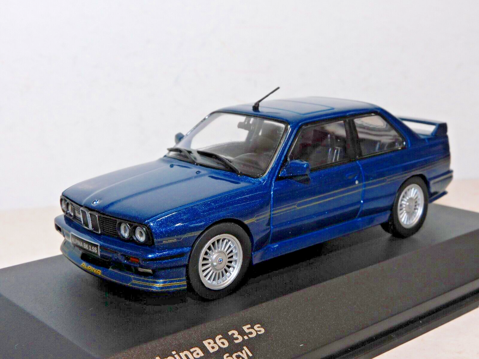 SOLIDO BMW ALPINA E30 B6 BLUE 1/43 S4312001