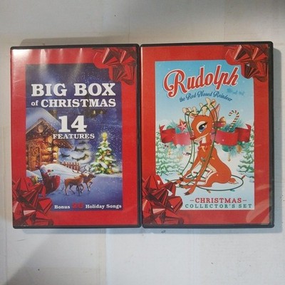 Christmas Holiday Big Box - 14 Features With  20 Bonus Songs  2-DVDs) Red Case