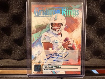 2023 Panini Donruss Gridiron Kings Tua Tagovailoa #GK-15 Autographs /25 (AU)