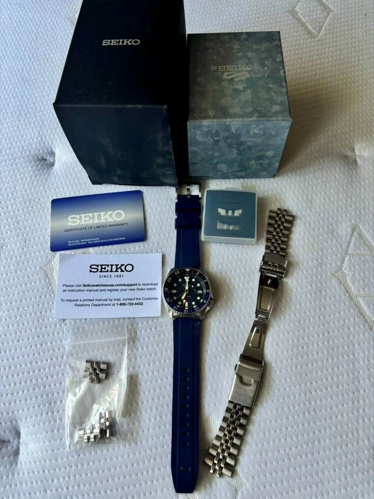 Seiko 5 Sports Men 100 m (10 ATM) Water Resistance Wristwatches