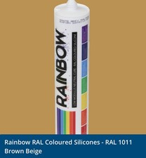 Rainbow RAL Coloured Silicone Sealant 300ml