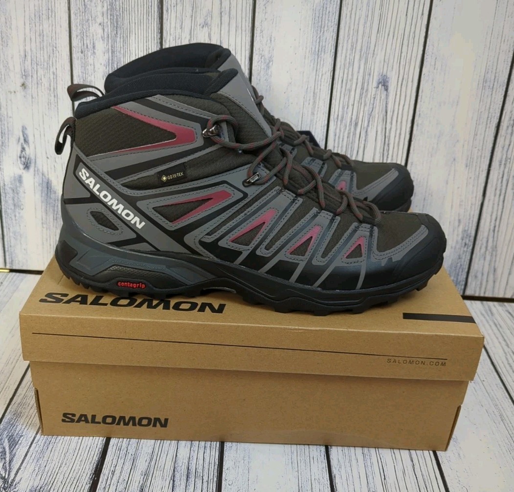 Stivali da trekking Salomon X Ultra Pioneer Mid GTX Gore Tex UK 10 5