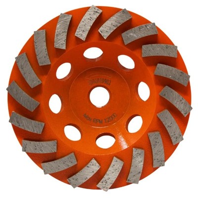 RIDGID 5 in 18 Segment Turbo Cap Grinding Wheel Power Tool Acessory HD-TAW5018P1