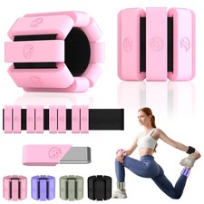 Adjustable Wrist and Ankle Weights for Women Men, Leg Weights for Women 1 lb-...