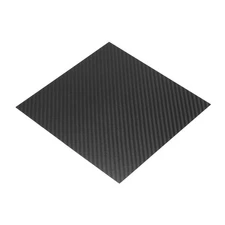 3K Carbon Fiber Panel Sheets 200 x 200 x 0.5mm Board Twill Matte