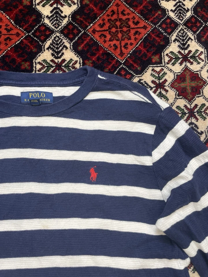 Kids Ralph Lauren Long Sleeve T-shirt Size Large Ages 14-16 Great Condition - Image 3 of 4